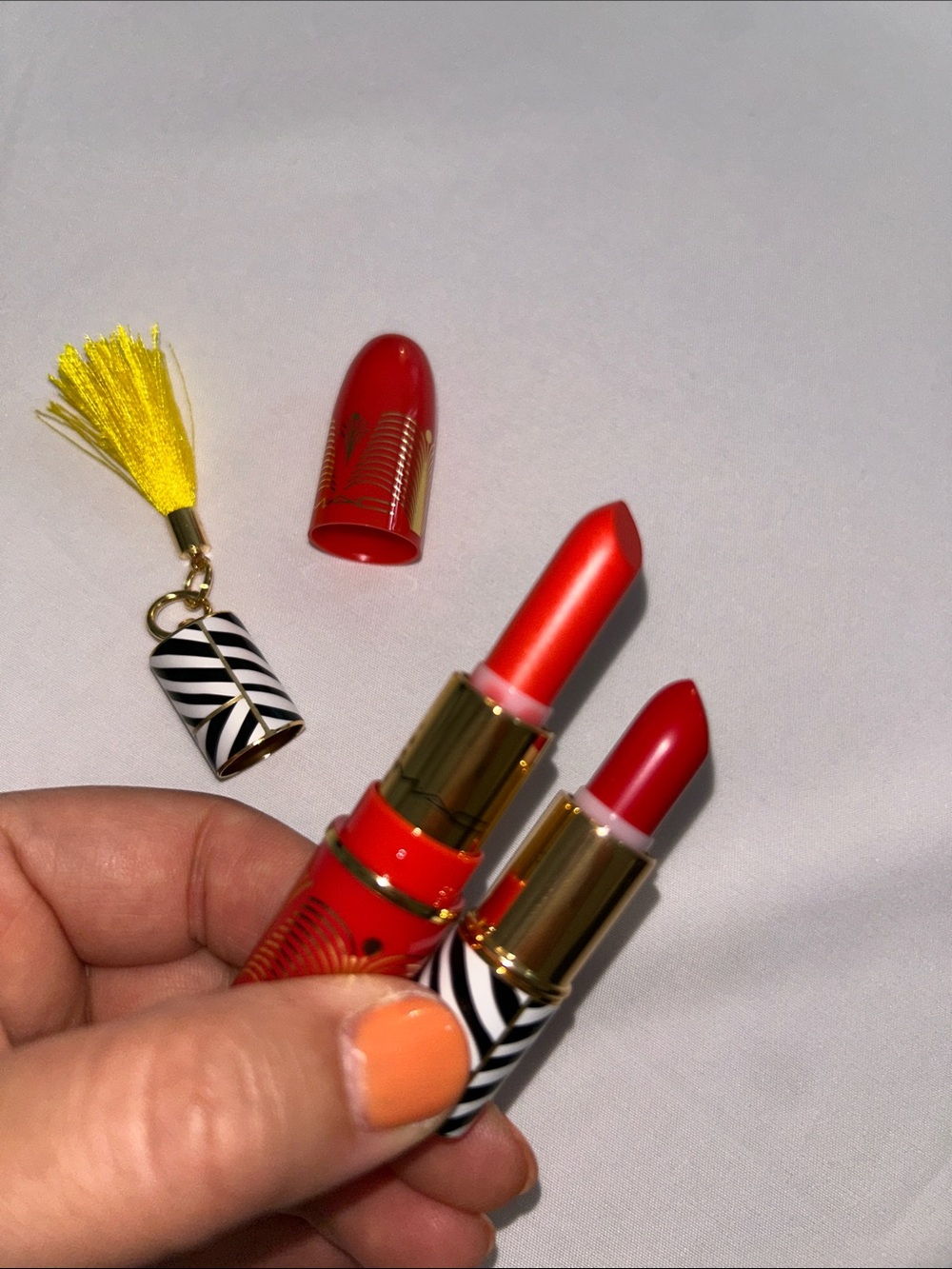 Carolina Herrera & Mac mini lipsticks